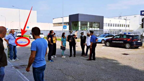 صادم: شاحنة تدهس "نقابي" مغربي بإيطاليا خلال مشاركته في اعتصام أمام الشركة التي يشتغل بها (صورة)