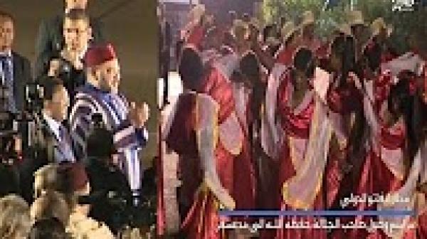 الملك محمد السادس يستمتع بفلكلور مدغشقر على الايقاعات المغربية