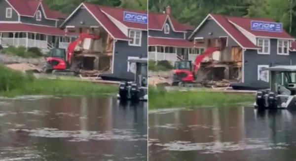 عامل ينتقم من صاحب الشركة بطريقة مرعبة بعد طرده من عمله(فيديو)