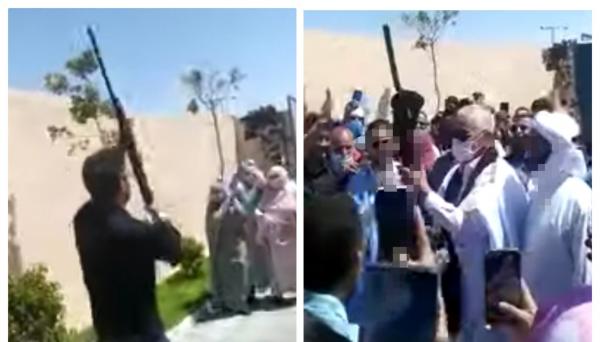 رئيس جماعة يقوم بعمل ممنوع قانونا مباشرة بعد انتخابه (فيديو)