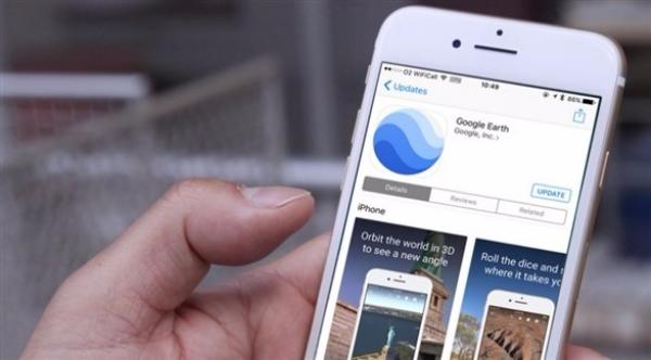 إصدار جديد من "Google Earth" على هواتف آي فون