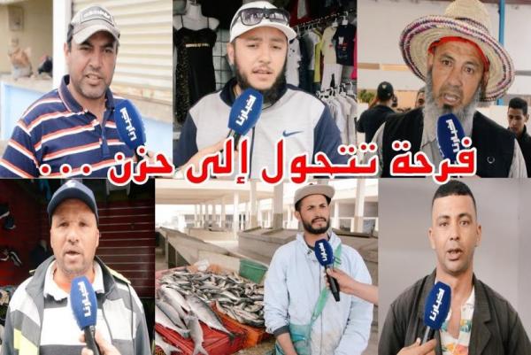 فرحة لم تتم بعد افتتاح سوق نموذجي بالصخيرات و الباعة يطالبون الساكنة بالدعم والسلطة بالتدخل