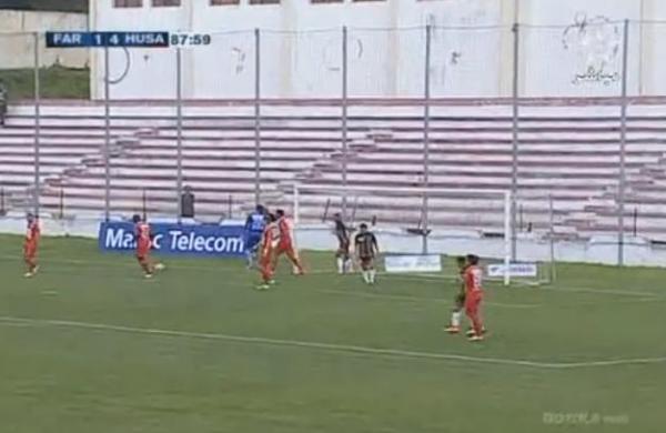 أهداف مباراة الجيش الملكي وحسنية اكادير 1-4