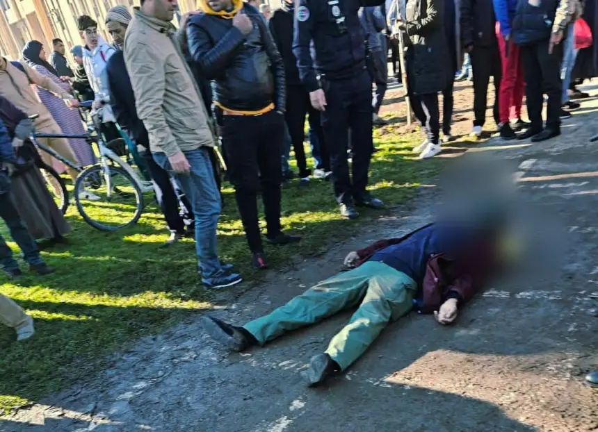 برشيد.. مختلّ عقليا يُنهي حياة مواطن بالشارع العام