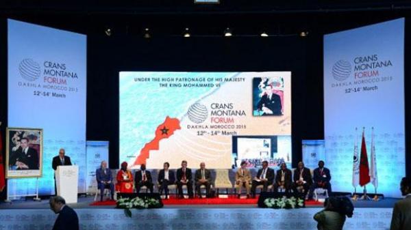 رسائل الرسالة الملكية الموجهة لمنتدى كرانس مونتانا بالداخلة