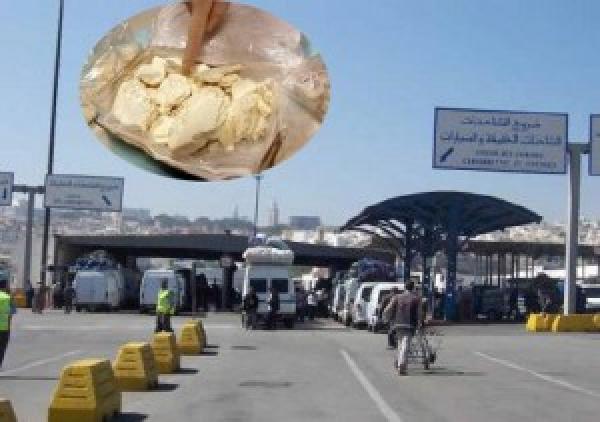 ضبط وحجز 22 كلغ من مخدر الشيرا بباب سبتة