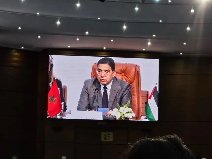 بوريطة:  المملكة المغربية تعتبر أن حل الدولتين هو المفتاح الأساسي لضمان أمن واستقرار المنطقة