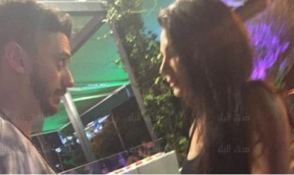 حقيقة صورة سعد لمجرد مع الفتاة المتهم باغتصابها !!