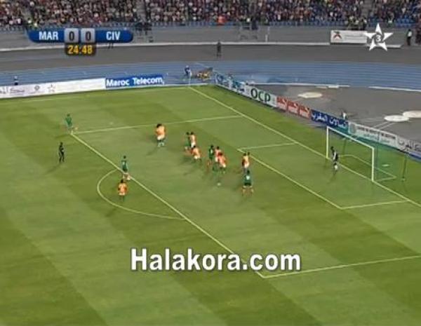 أهداف المنتخب الأولمبي ضد الكوت ديفوار