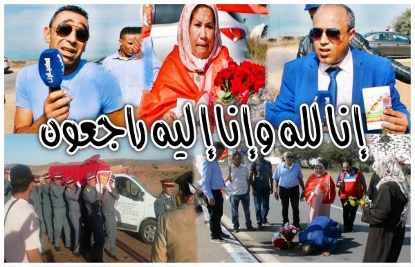 بعد أسبوع على وفاته: أجواء من الحزن والألم والدموع تخيم من جديد على مكان دهس "دركي" الهرهورة (فيديو)