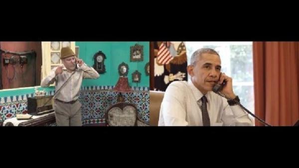 اتصل بالدار البيضاء فرد عليه "أوباما" من البيت الأبيض (فيديو)