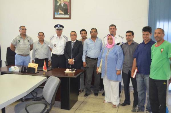 أمن مدينة تمارة و المجتمع المدني يتحدان ضد الجريمة ( الفيديو )