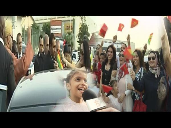 الجالية المغربية بغانا تخص الملك محمد السادس بترحيب خاص