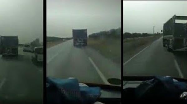 برهوش صايك كاميو وداير الفوضى كيخاطر بحياة الناس في طريق مولاي يعقوب