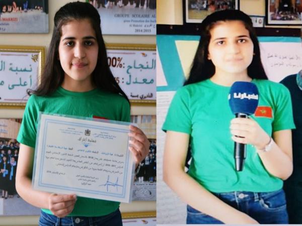 بالفيديو : " أخبارنا " تنفرد بحوار خاص مع التلميذة "هبة" التي تحصلت على معدل 20/ 20 ومديرتها ترد على قضية "نفخ المعدلات"