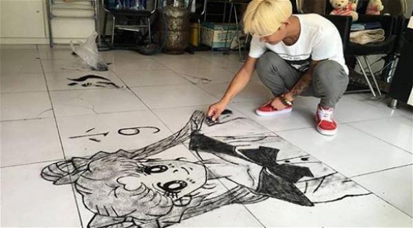 بالصور: حلاق يحول شعر الزبائن إلى لوحات فنية مدهشة