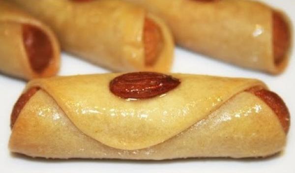 وصفة أصابع اللوز اللذيذة