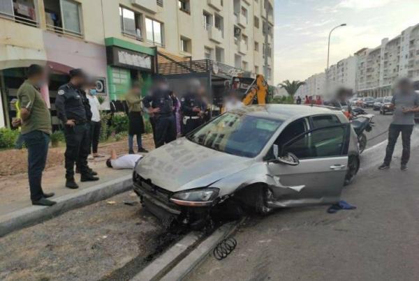بعد الاعتداء على شرطي بسيف..مجهولان يتسببان في حادثة مثيرة خلال محاولتهما الفرار بأكادير