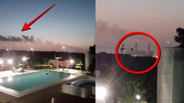 فضيحة بالفيديو : محطة حرارية تستغل عامل " الليل " لتبث سمومها و تطرح غبارا أسودا غطى سماء المحمدية