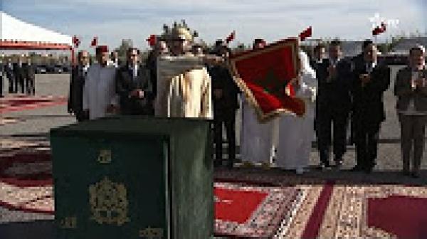 الملك يعطي بمراكش انطلاقة أشغال تهيئة تجزئة الكومي لاعادة ايواء قاطني دور الصفيح