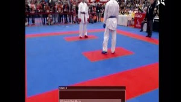 المغربي أشرف أوشن يفوز بذهبية بطولة العالم للكراطي 2015