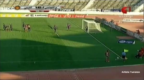 هدف خيالي في الدوري التونسي