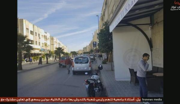 شخص يرمي مبالغ مالية طائلة في الهواء بحي السعادة بفاس
