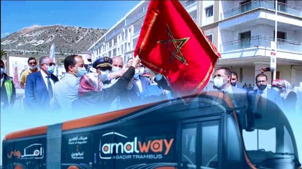 أكادير: انطلاق مشروع تهيئة الخط الأول للحافلات ذات الجودة العالية