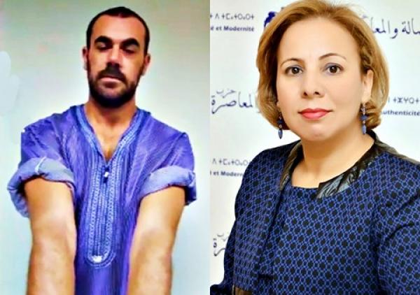 سهيلة الريكي تضع المسؤولين عن تسريب فيديو الزفزافي في موقف حرج جدا و هذا ما قامت به