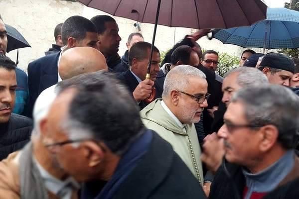 الحزن يخيم على عائلة بنكيران وقياديون حزبيون يقدمون العزاء