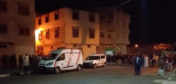 تصفية حسابات تتسبب في مقتل شاب بطعنات غادرة في أولاد تايمة(صور)