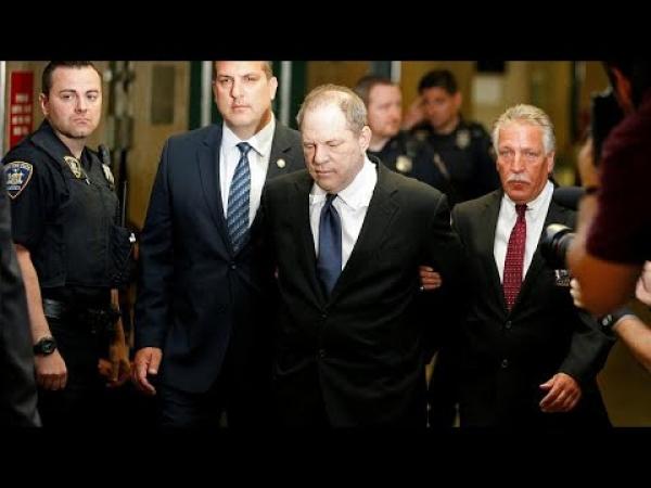 بالفيديو.."وحش هوليود" أمام الادعاء في قضية تحرش جنسي