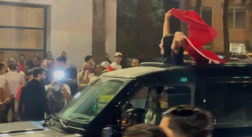 ليلة بيضاء بعين الذياب احتفالاً بملحمة الأسود أمام هولندا