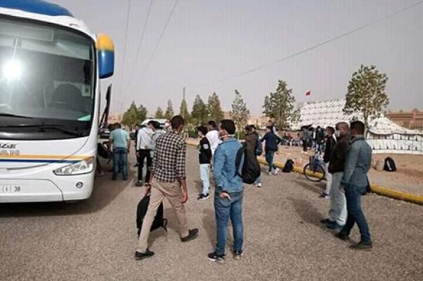 مباشرة بعد مقال "أخبارنا" .. سلطات أكادير ترحل الطلبة العالقين نحو أقاليمهم