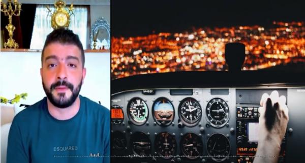الاعلامي حمزة الفيلالي يحقق حلمه ويصبح ربان طائرة