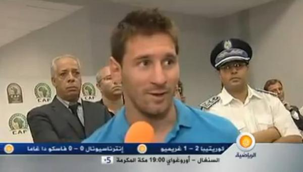 تصريح النجم ميسي بعد مباراة الرجاء