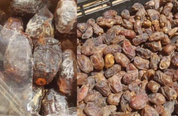 برافو...الدرك الملكي بسلا يتصدى لتجار الأزمات ويحجز كمية ضخمة من التمور والتوابل الفاسدة الموجهة لبطون المغاربة خلال رمضان