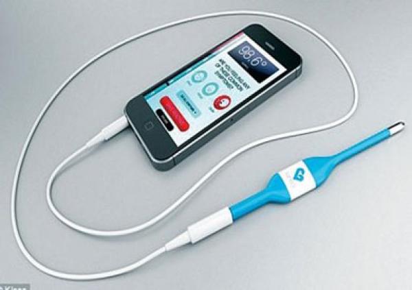 ميزان حرارة ذكي يقيس حرارة المريض بسرعة فائقة عن طريق الهاتف المحمول