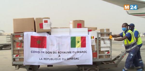 وصول مساعدات طبية مغربية موجهة للسنغال