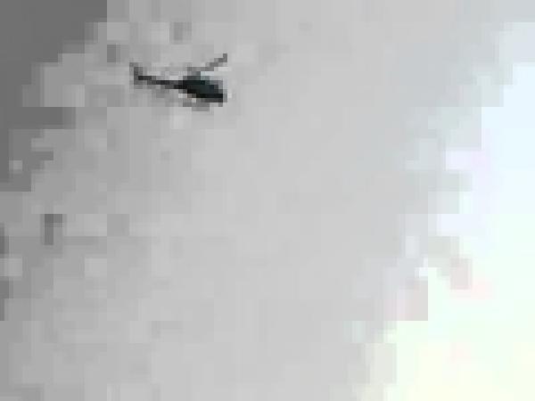 مروحية في تظاهرة 26 يونيو 2011 