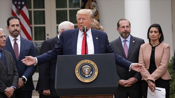 في تصريح غريب ...ترامب : إذا توقفنا عن إجراء الاختبارات سيكون لدينا عدد قليل جدا من حالات كورونا