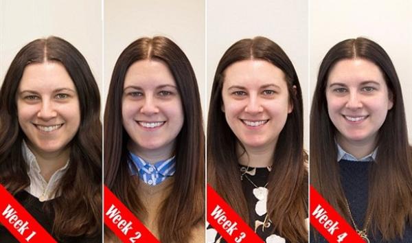 بريطانية تتبع وصفة سلمى حايك للجمال.. لم تغسل وجهها منذ 31 يومًا!