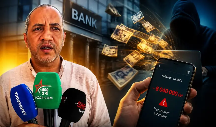اختفاء أزيد من 8 ملايين من حساب أستاذ بفاس..فلوسي طارت فرمشة عين والبنك مدار معيا والو