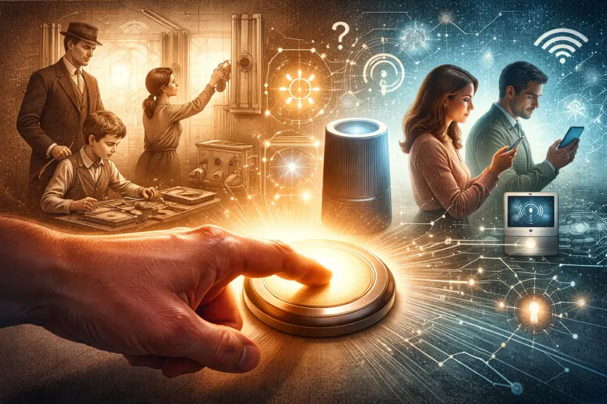 زر واحد غيّر علاقتنا بالتكنولوجيا.. مخاوف قديمة تعود اليوم بثوب جديد