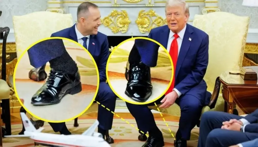 حذاء ترامب المفضل يتحول إلى رمز ولاء داخل البيت الأبيض