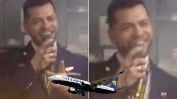 بالفيديو: مضيف طيران يسلي الركاب على طريقته الخاصة