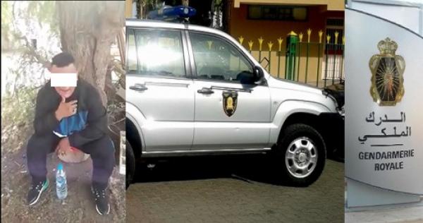 وشوفو الضسارة..تاجر مخدرات يستنفر درك برشيد بفيديو اتهمهم فيه بتوظيف مواطنين كمخبرين للإيقاع به