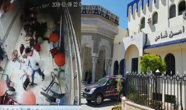 بالفيديو...الأمن الوطني يكشف تفاصيل الهجوم المرعب الذي نفذه "مشرمل" مسلح داخل مقهى بفاس