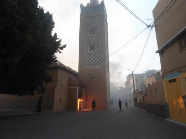 الملك محمد السادس يقرر الإنفاق من ماله الخاص على إعادة بناء المسجد الأعظم بتارودانت