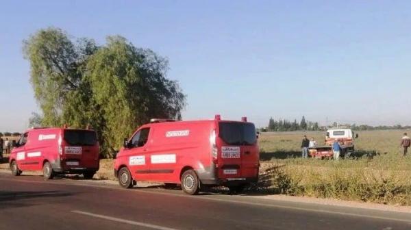 نجونا من فاجعة.. تعطل فرامل شاحنة محملة بأطنان من السلع بابن احمد والحصيلة دامية